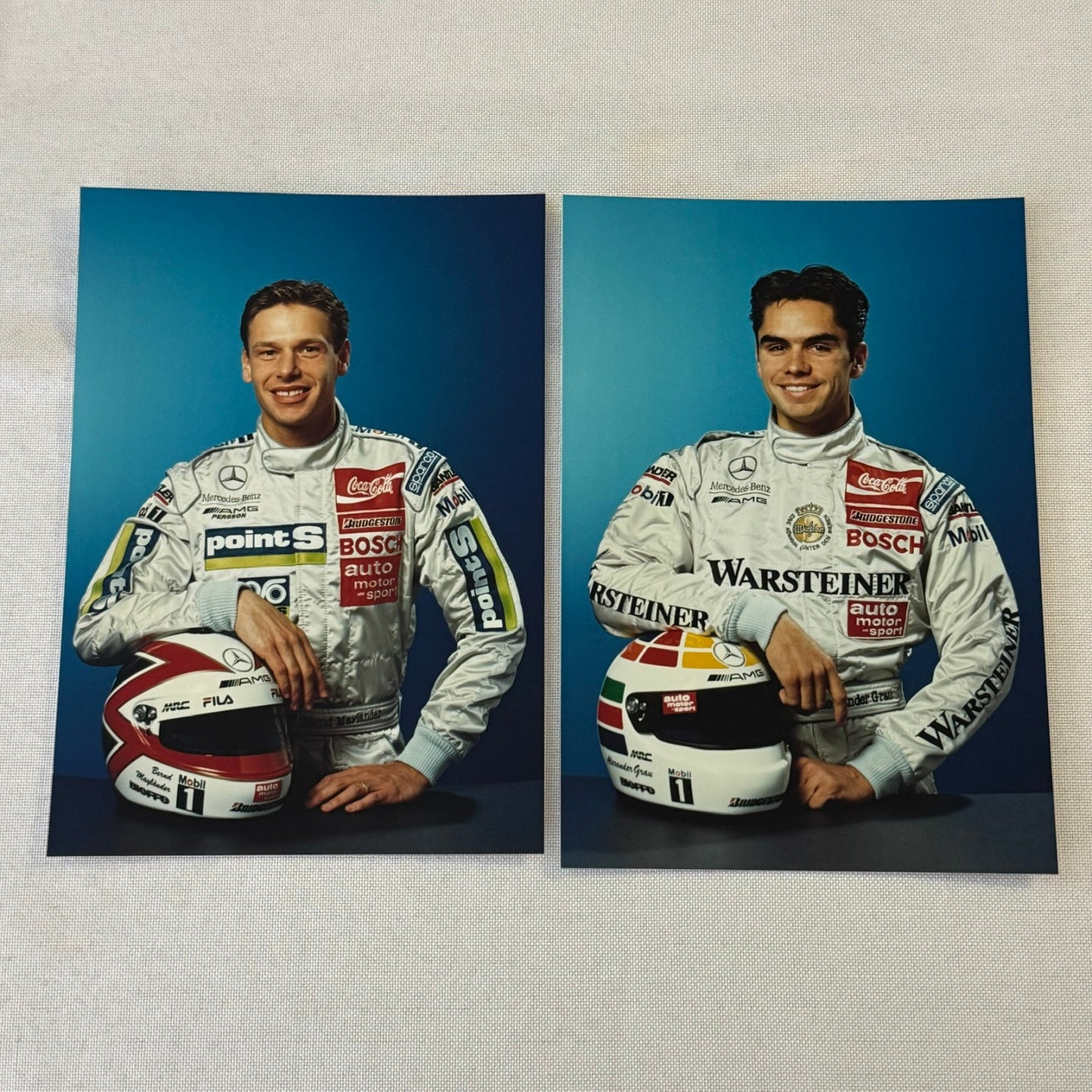 1996 Mercedes ITC AMG Racing Press Kit Dario Franchitti Ellen Lohr Kurt Thiim