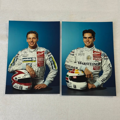 1996 Mercedes ITC AMG Racing Press Kit Dario Franchitti Ellen Lohr Kurt Thiim