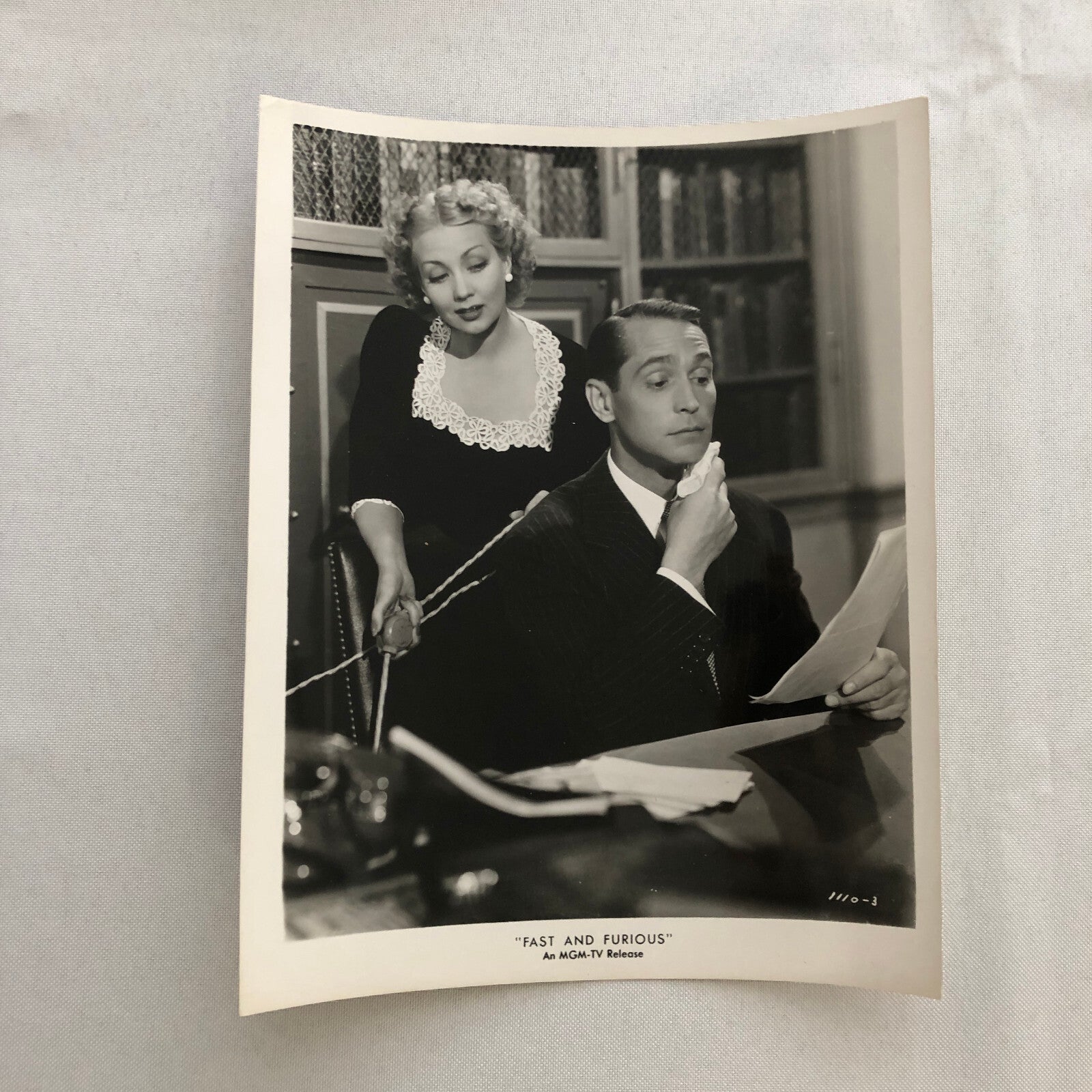 MGM Movie Film Fast and Furious Photo Photograph Print Vintage