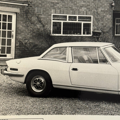Triumph Stag Car Factory Press Photo Photograph Print 1972