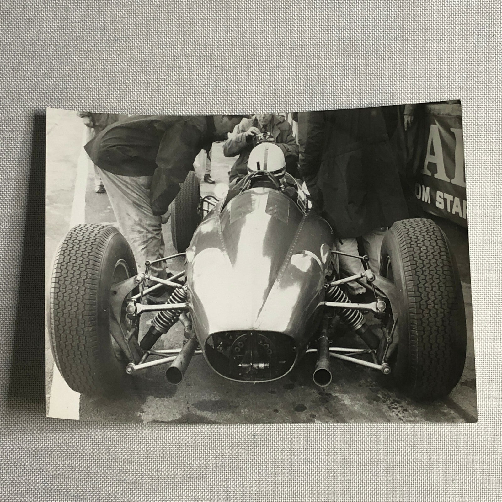 Vintage Racing Car Photo Photograph Print Grand Prix