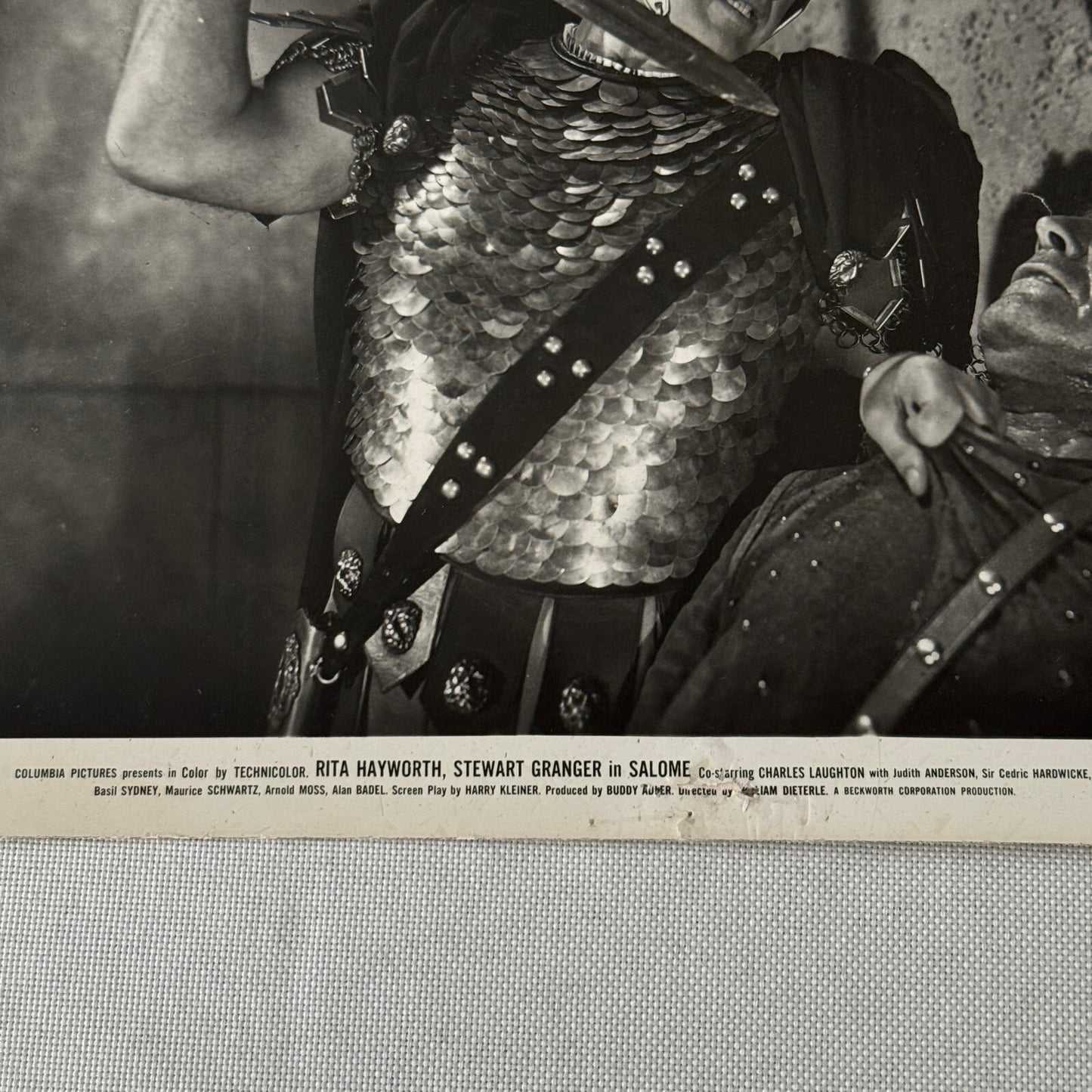 Vintage Movie Film Press Photo Photograph Salome