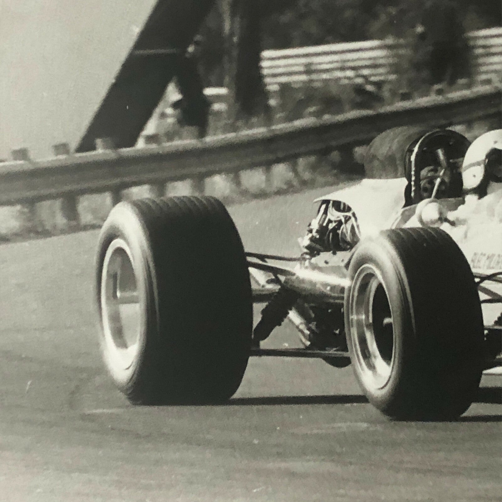 Vintage Racing Car Photo Photograph Print 