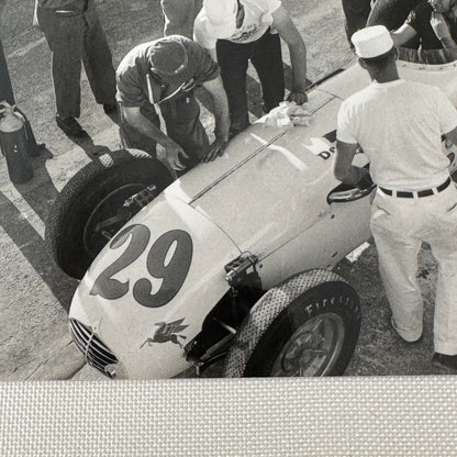 Juan Manuel Fangio 1958 Monza Racing Car Photo Photograph Modern Print