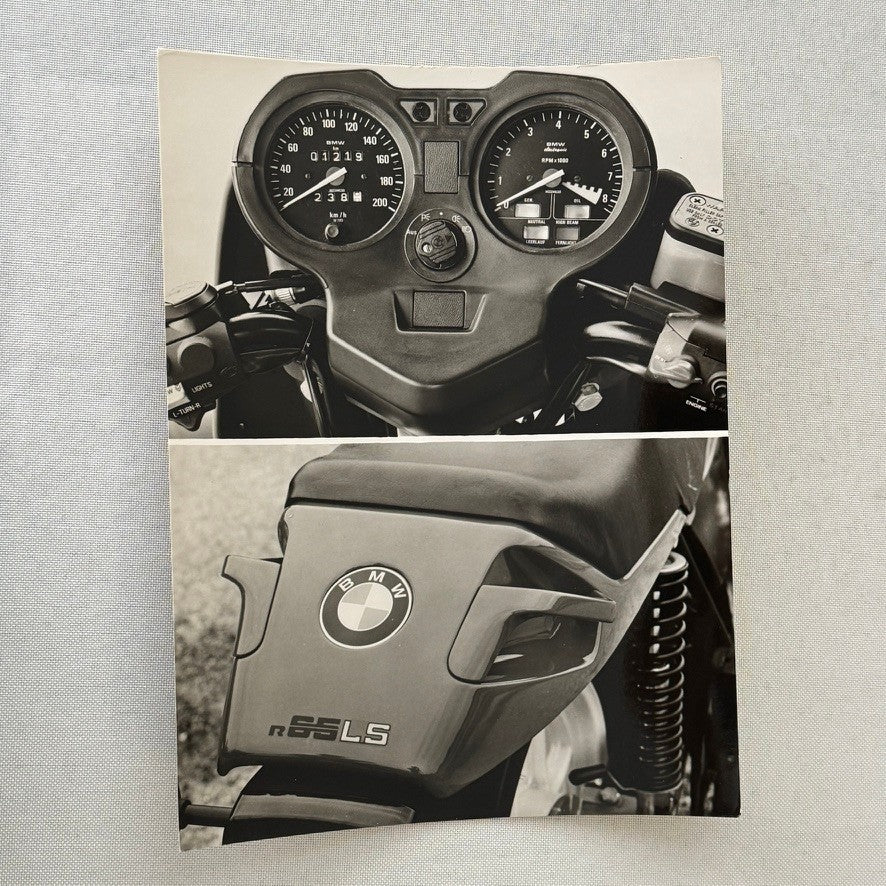 BMW R65 LS Motorcycle Bike Factory Press Photo Photograph Print Germany BMW R 65