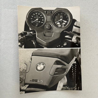 BMW R65 LS Motorcycle Bike Factory Press Photo Photograph Print Germany BMW R 65