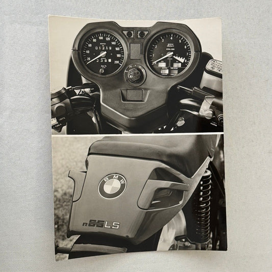 BMW R65 LS Motorcycle Bike Factory Press Photo Photograph Print Germany BMW R 65
