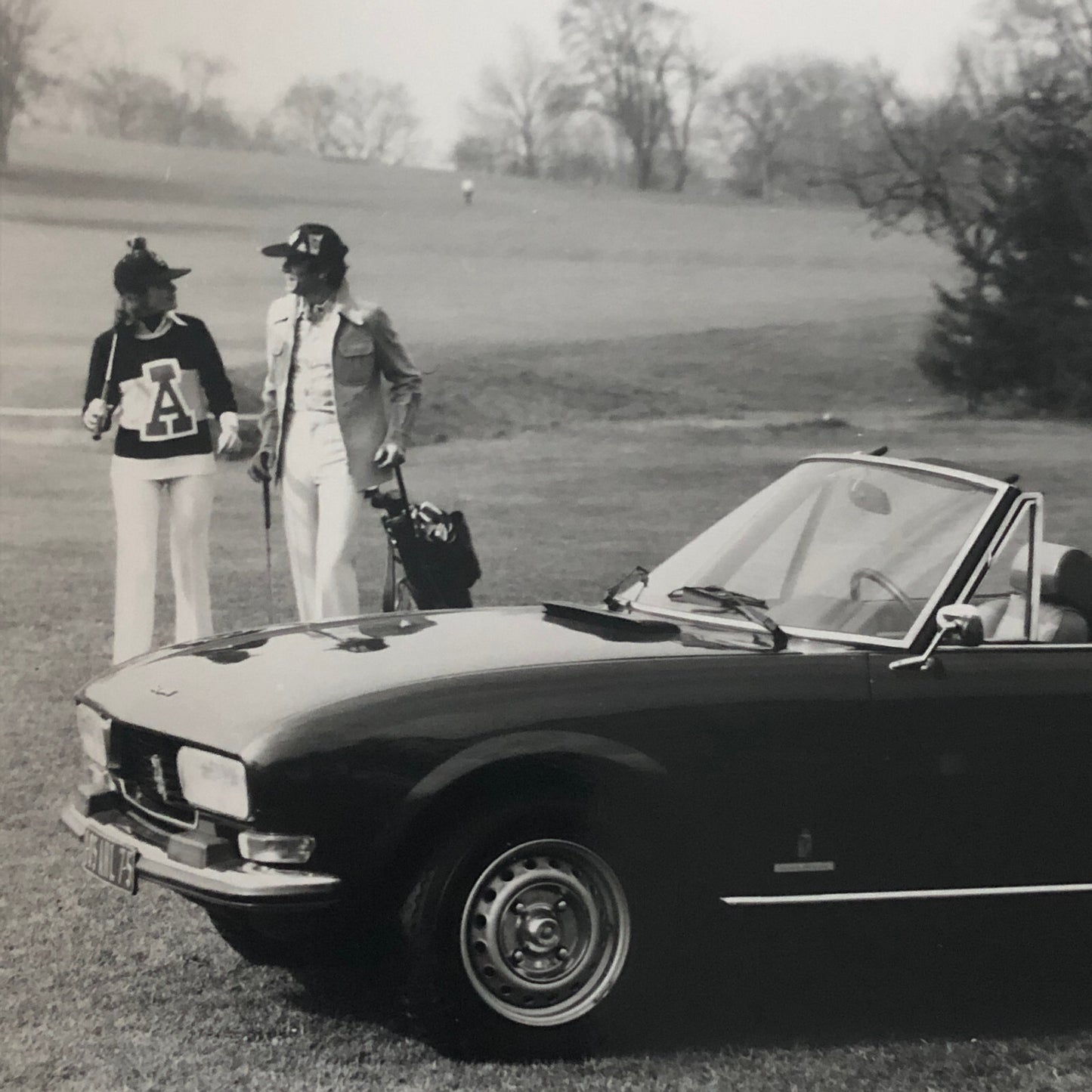 1976 Peugeot 504 Cabriolet Convertible Factory Press Photo Photograph Print