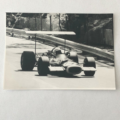 Vintage Racing Photo Photograph John Surtees BRM V12 1969 Barcelona Spain GP 
