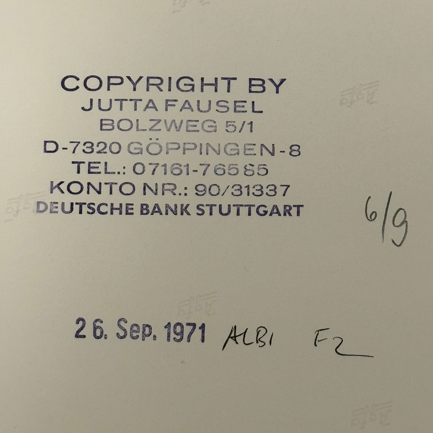 Vintage Racing Photo Juan Manuel Fangio Peter Westbury 1971 Albi F2 Race