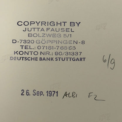 Vintage Racing Photo Juan Manuel Fangio Peter Westbury 1971 Albi F2 Race