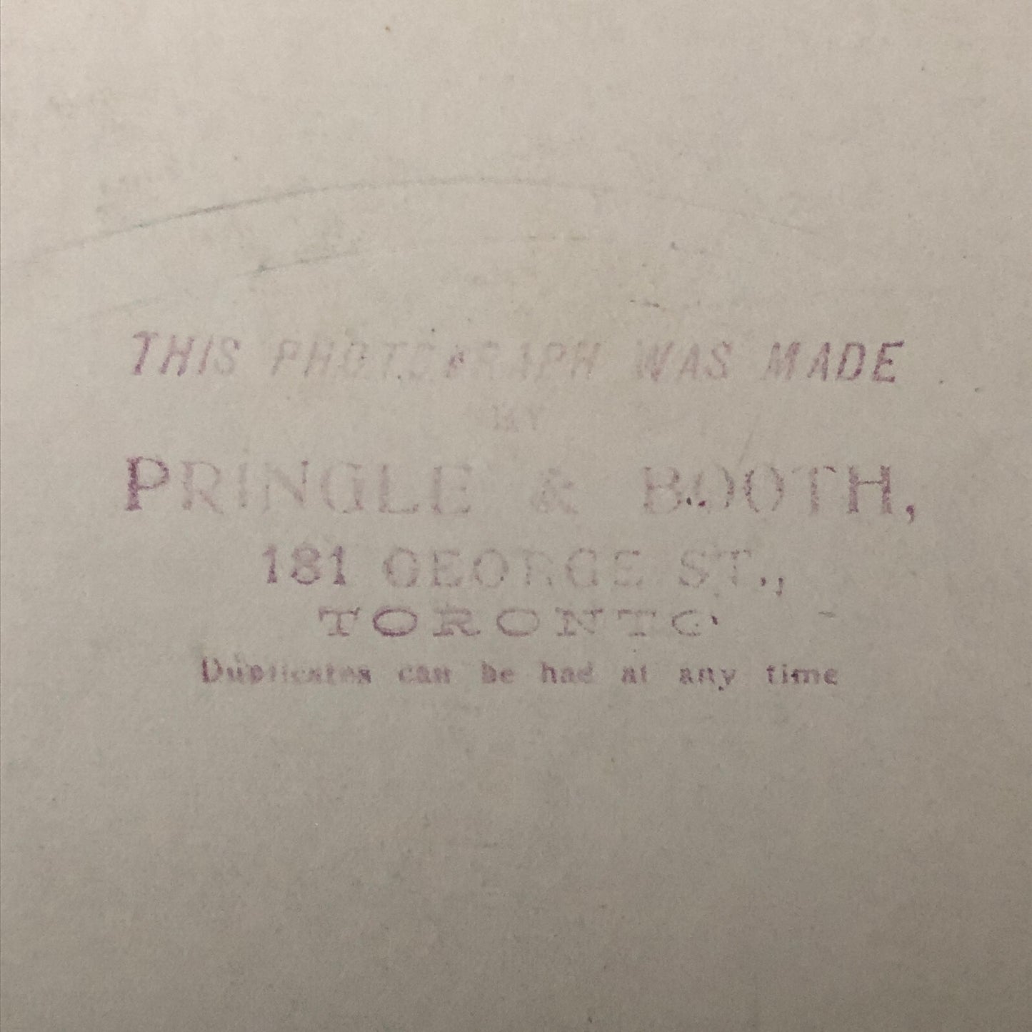 Antique CNE Canadian National Exhibition Pringle and Booth Photo Photograph