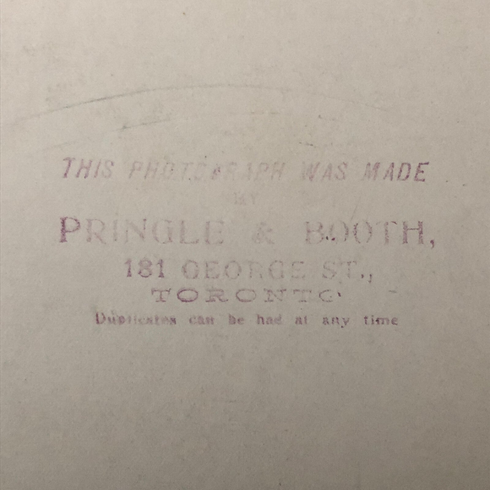 Antique CNE Canadian National Exhibition Pringle and Booth Photo Photograph