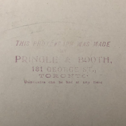 Antique CNE Canadian National Exhibition Pringle and Booth Photo Photograph
