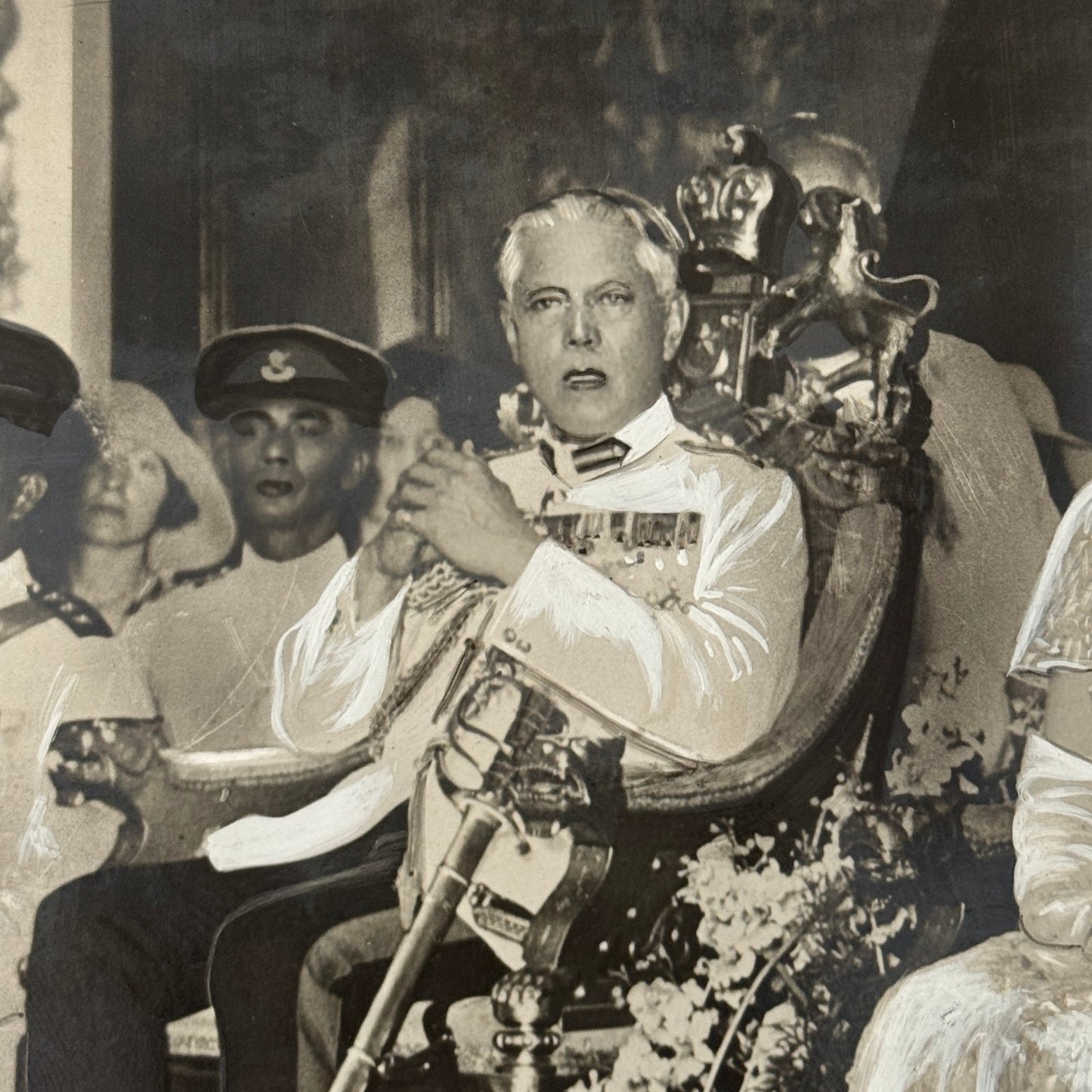 Sultanah of Johore Lady Helen Ibraham Press Photo Vintage 1931 Sultan Malysia