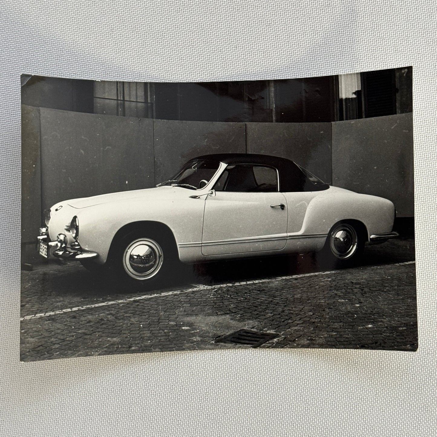 Volkswagen Karmann Ghia Car Vintage Photo Photograph Print