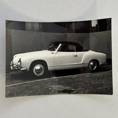 Volkswagen Karmann Ghia Car Vintage Photo Photograph Print