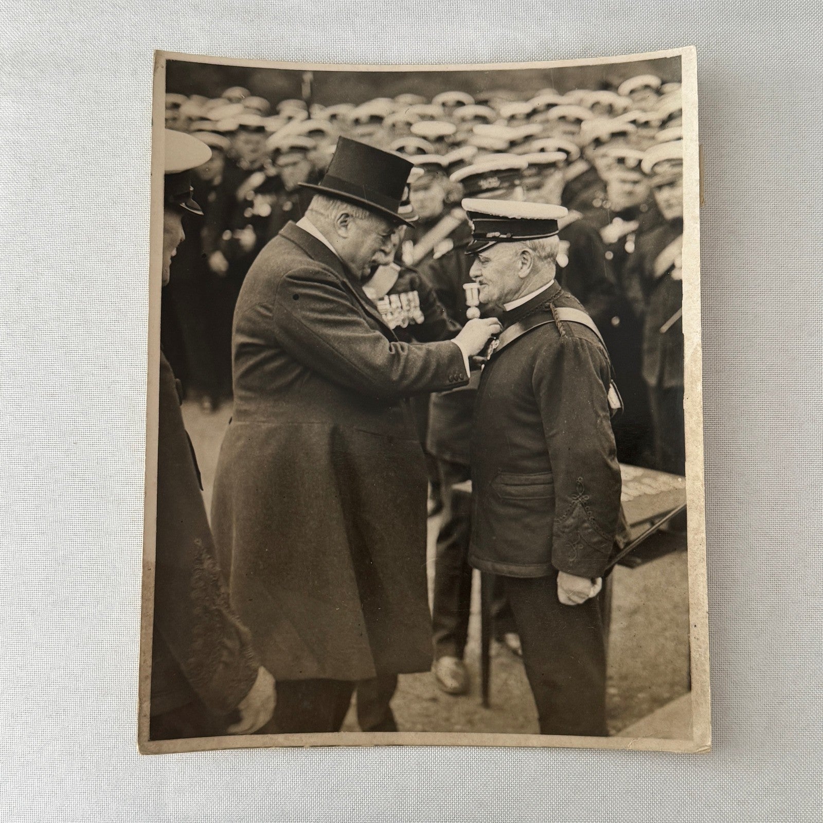 Vintage Press Photo Photograph Earl of Derby British Military 1933 Award