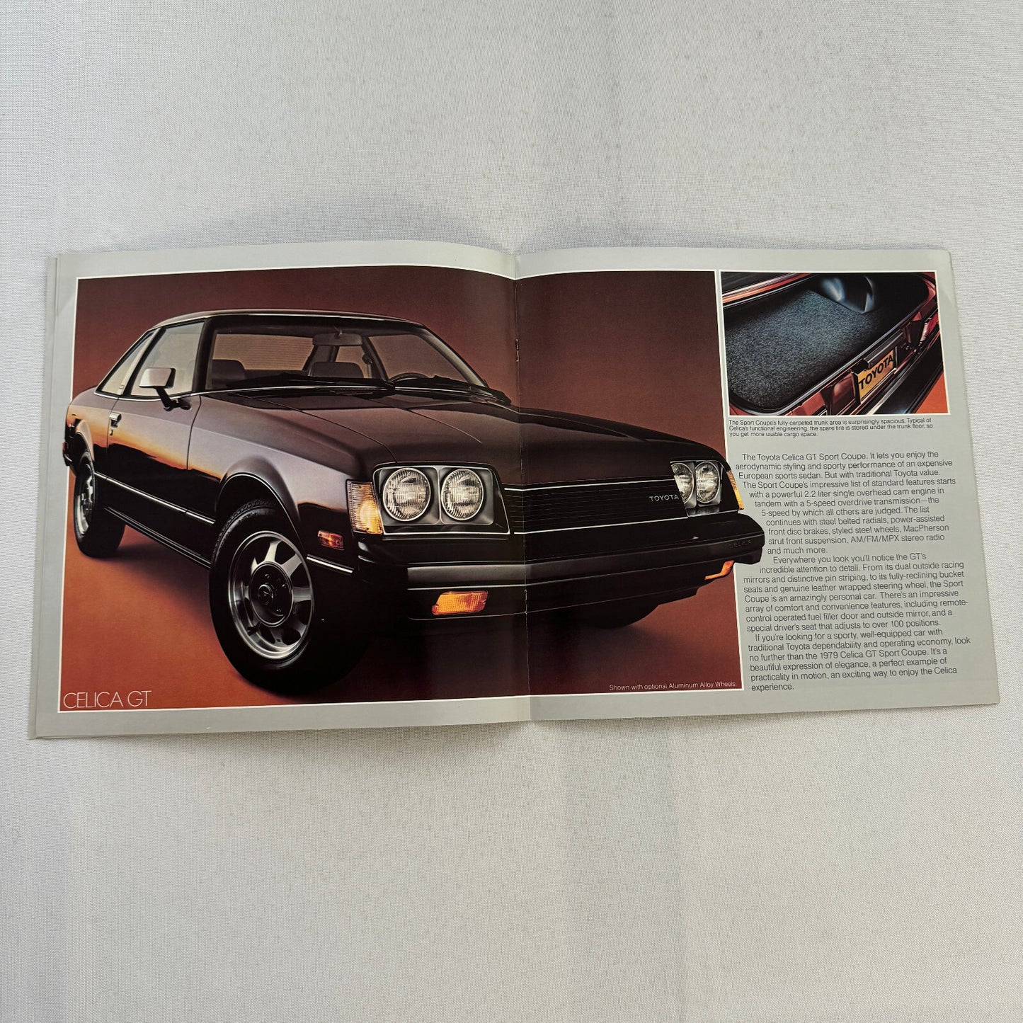 1979 Toyota Celica Car Sales Brochure Catalog GT Liftback ST Sport Coupe