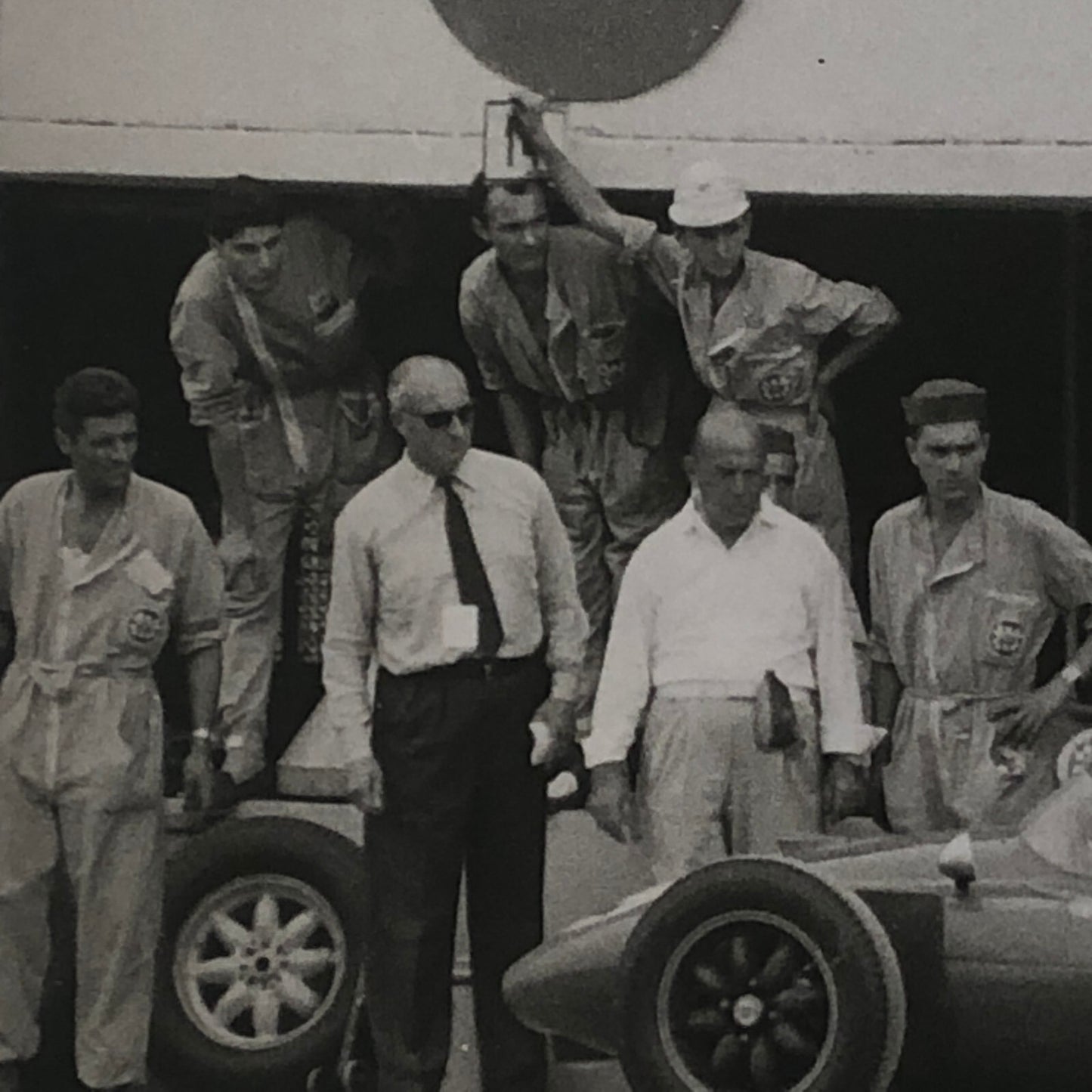 Vintage Grand Prix Racing Car Driver Photo Photograph Gunther Molter