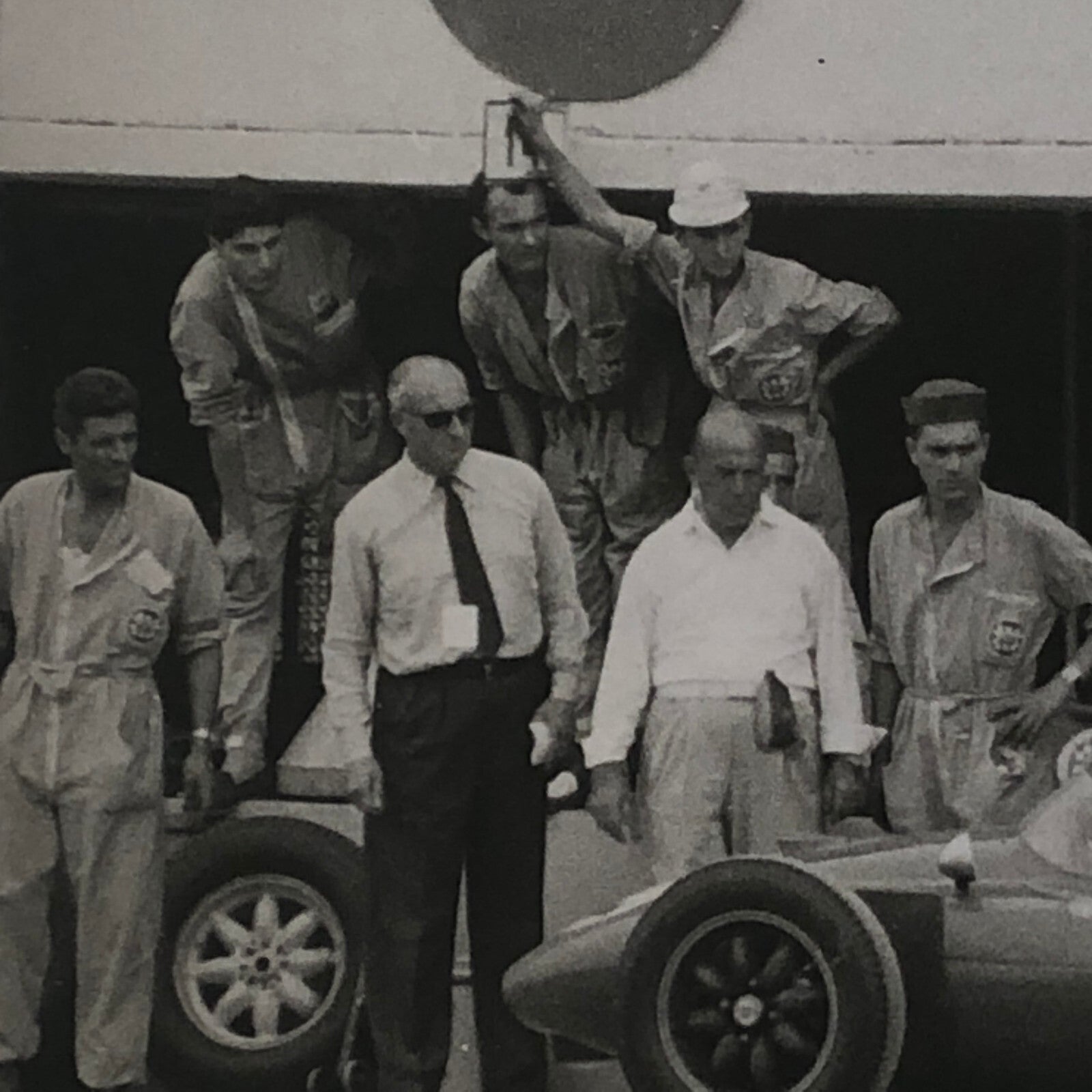 Vintage Grand Prix Racing Car Driver Photo Photograph Gunther Molter