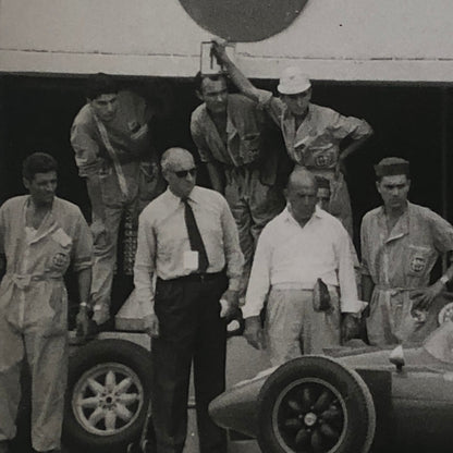Vintage Grand Prix Racing Car Driver Photo Photograph Gunther Molter
