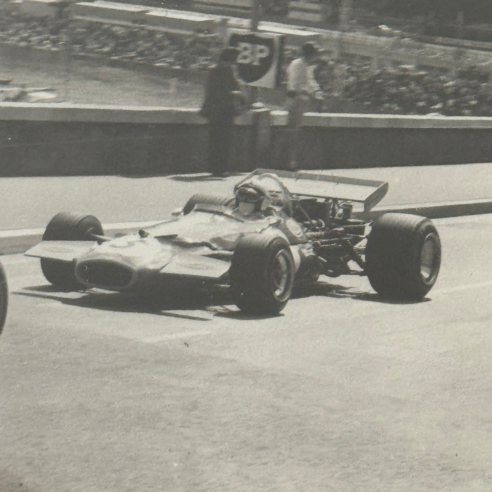 Vintage Racing Photo 1970 Monaco Grand Prix Race Photograph Print