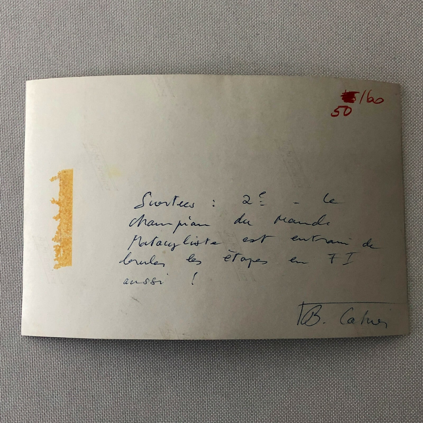 Vintage John Surtees Lotus Car Racing Photo Photograph - Bernard Cahier 