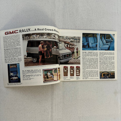 1985 GMC Vandura and Rally Van Sales Brochure Catalog