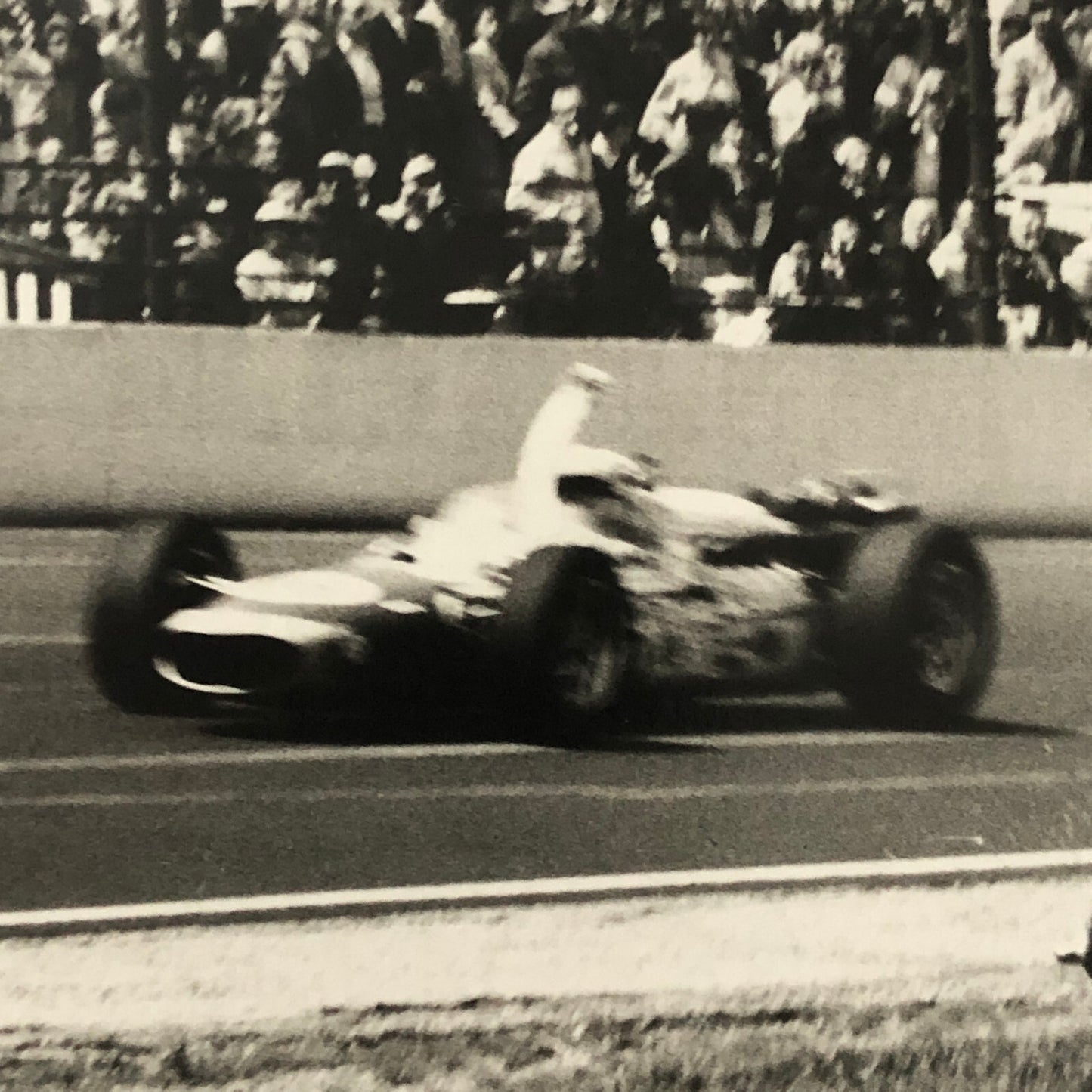 Vintage Indy Indianapolis 500 Racing Photo Photograph Driver Crash Wreck Cars