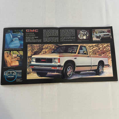 1984 GMC S-15 Pickup S15 Pickup Truck Sales Brochure Catalog Advertising
