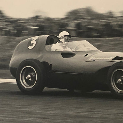 Stirling Moss 1956 International Trophy Race Photo Photograph Print