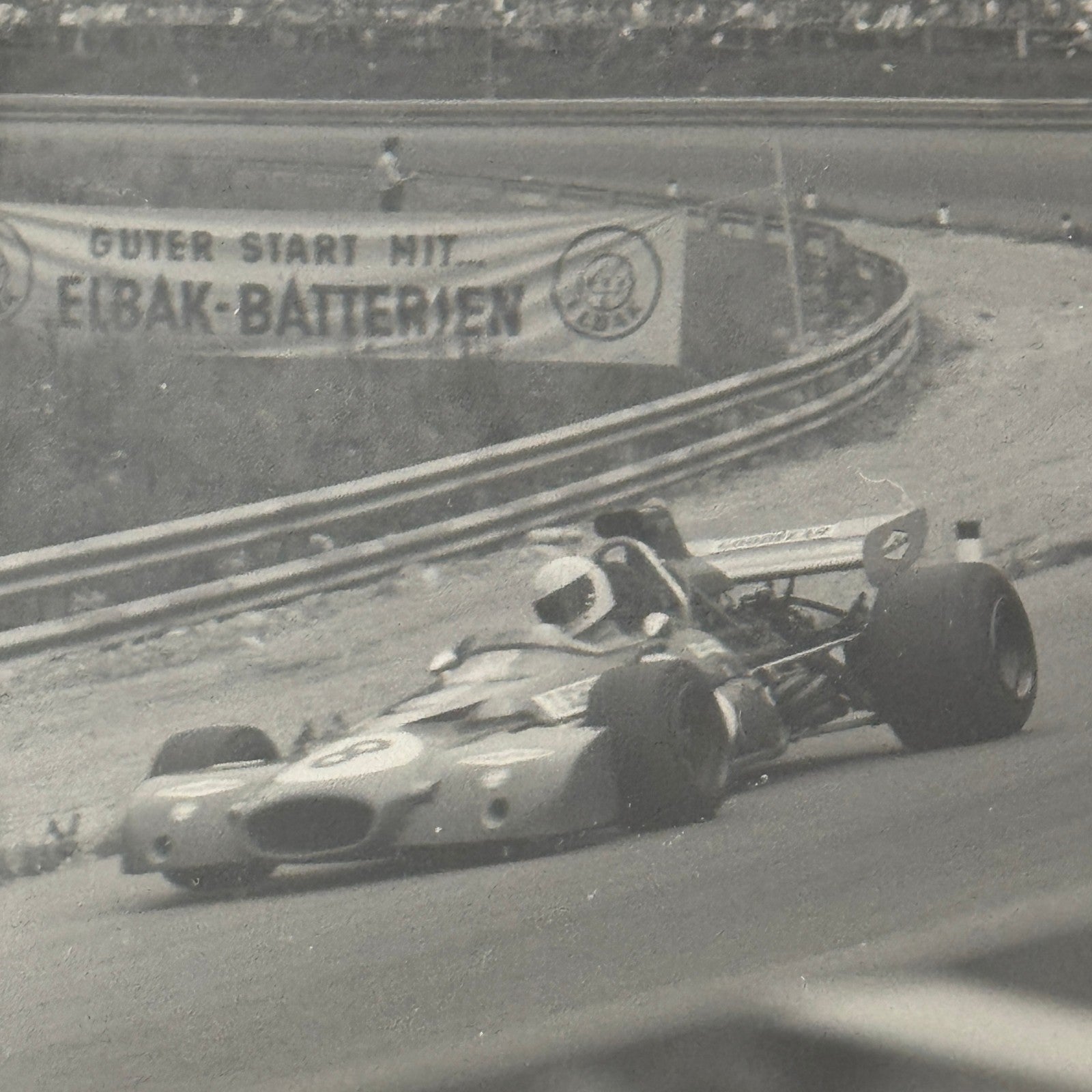 Vintage Racing Photo 1971 Austrian Grand Prix Race Tim Schenken