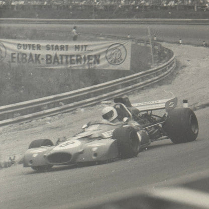 Vintage Racing Photo 1971 Austrian Grand Prix Race Tim Schenken