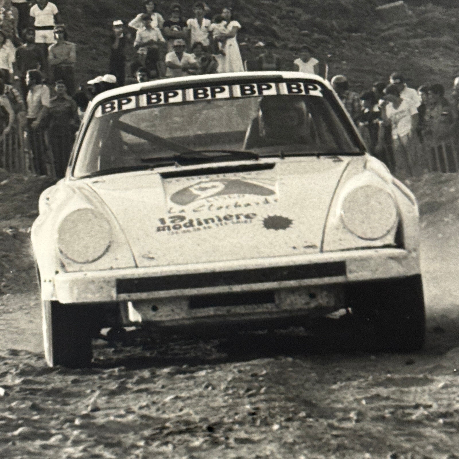 Porsche 911 Racing Car Photo Photograph Print DPPI Press Photo