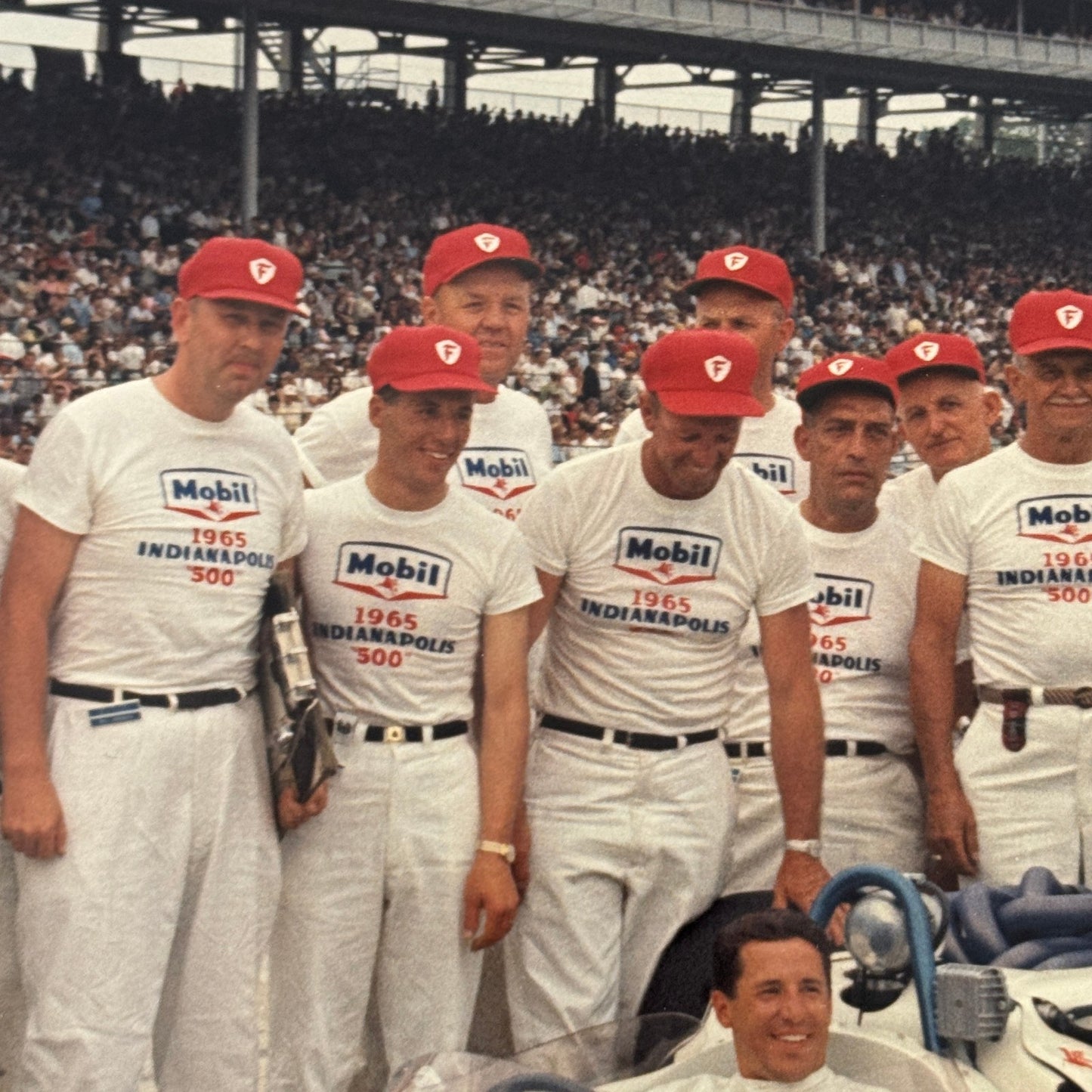 Indy Racing Photo Mario Andretti 1965 Photograph Modern Print