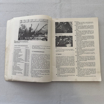 Vintage Yamaha XT550 Motorcycle Bike Repair Manual Book XT 550 GERMAN