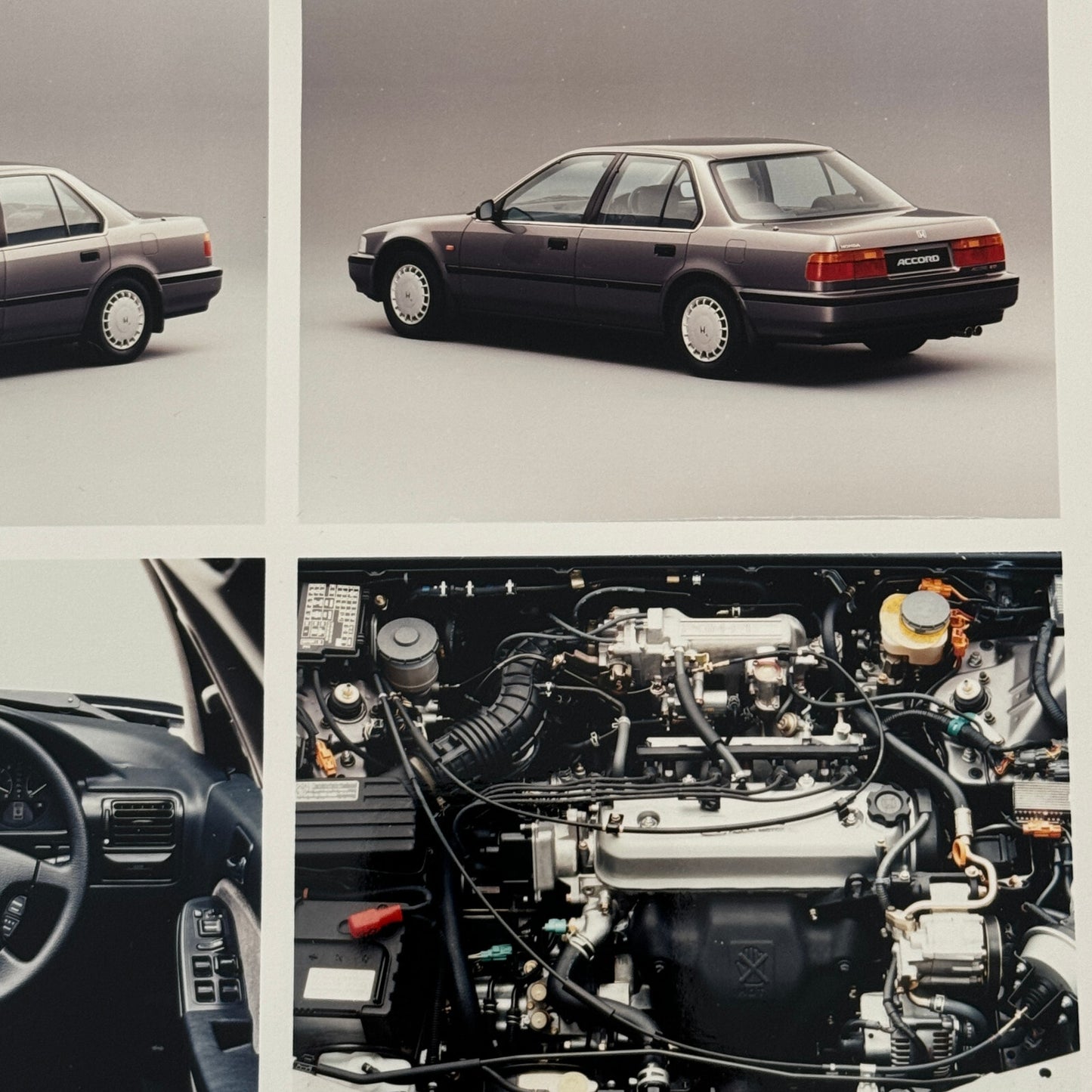 Honda Accord Sedan Car Factory Press Photo Photograph Vinage