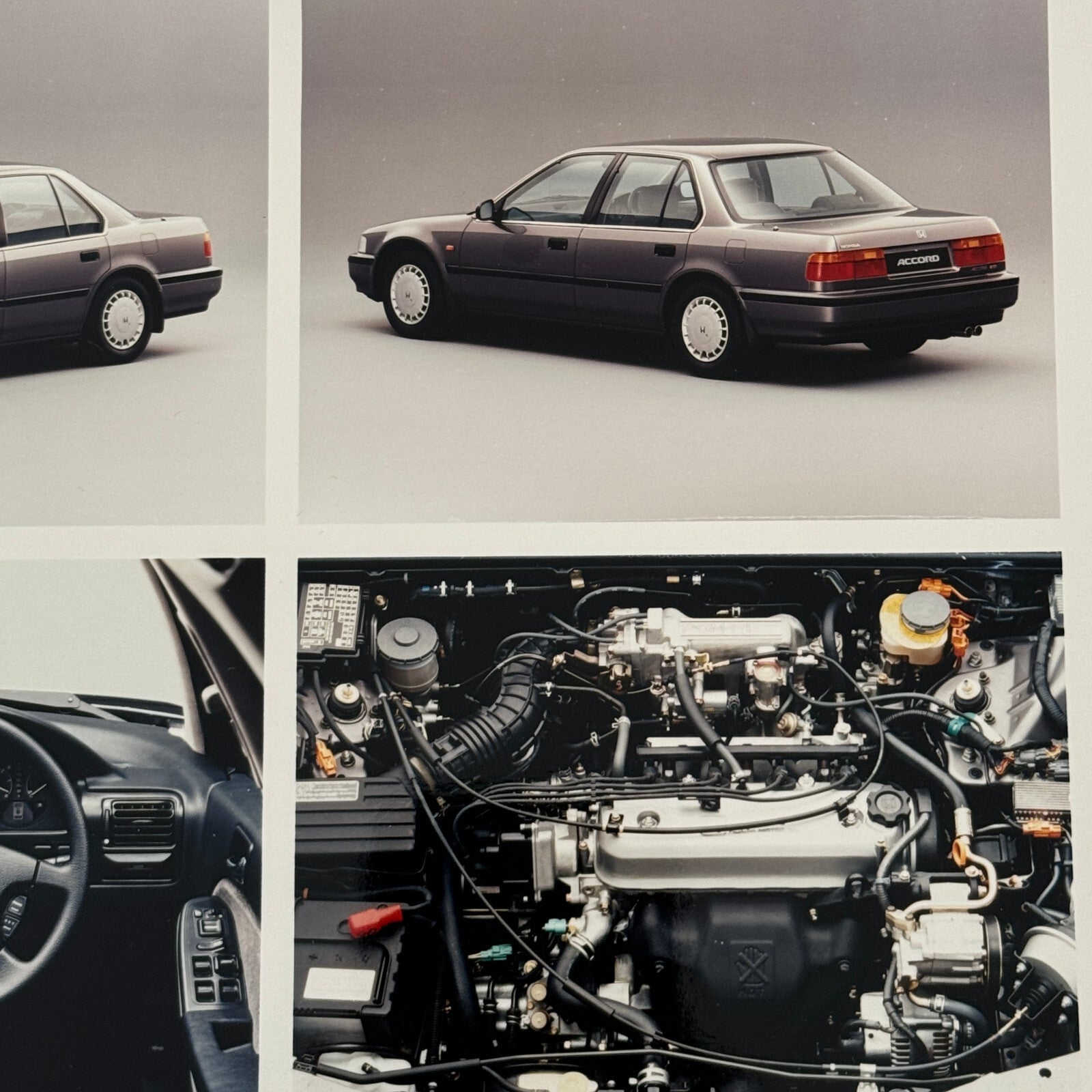 Honda Accord Sedan Car Factory Press Photo Photograph Vinage