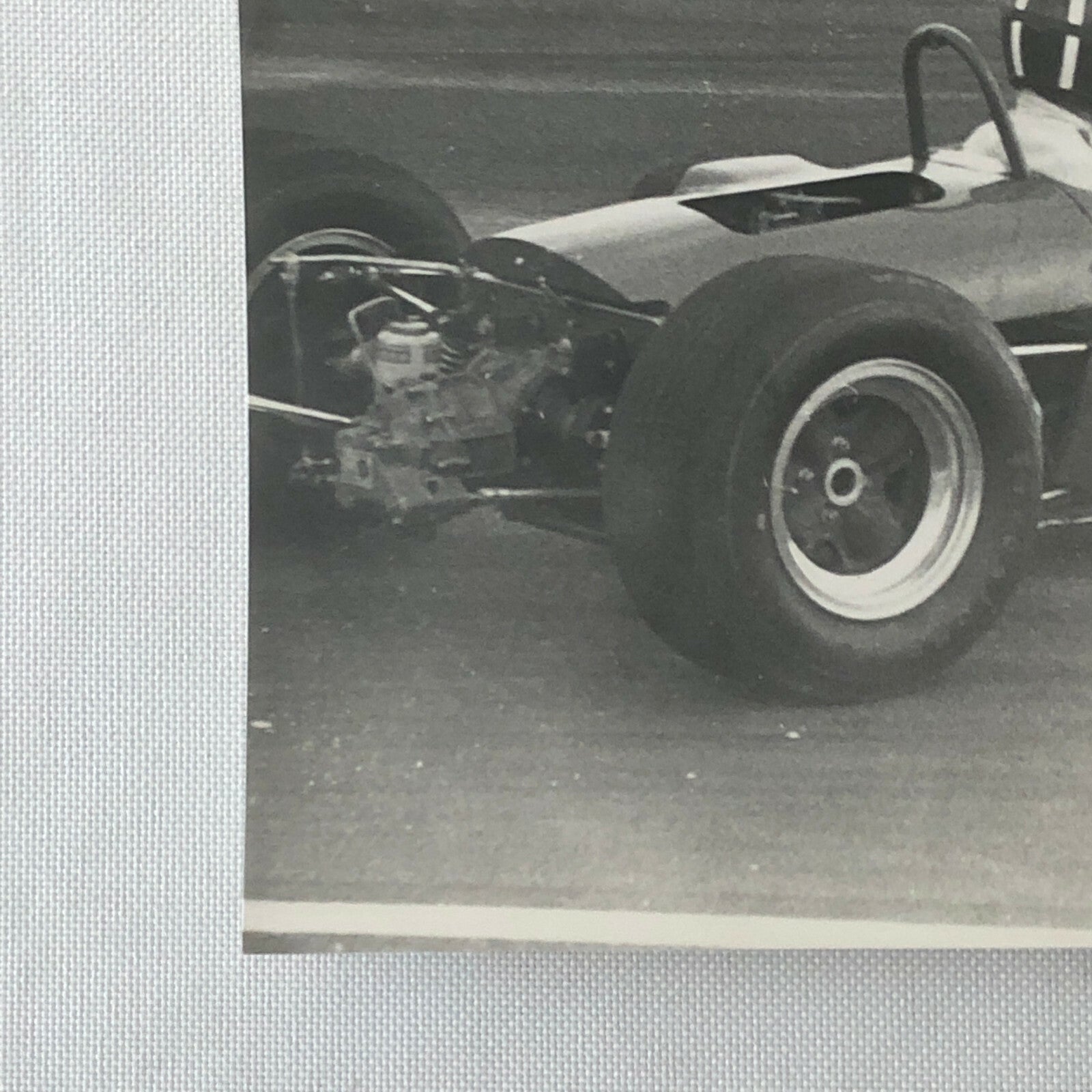 Vintage Racing Car Photo Photograph Print 