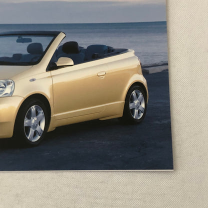 Toyota Yaris Cabrio Convertible Car Factory Press Photo Photograph