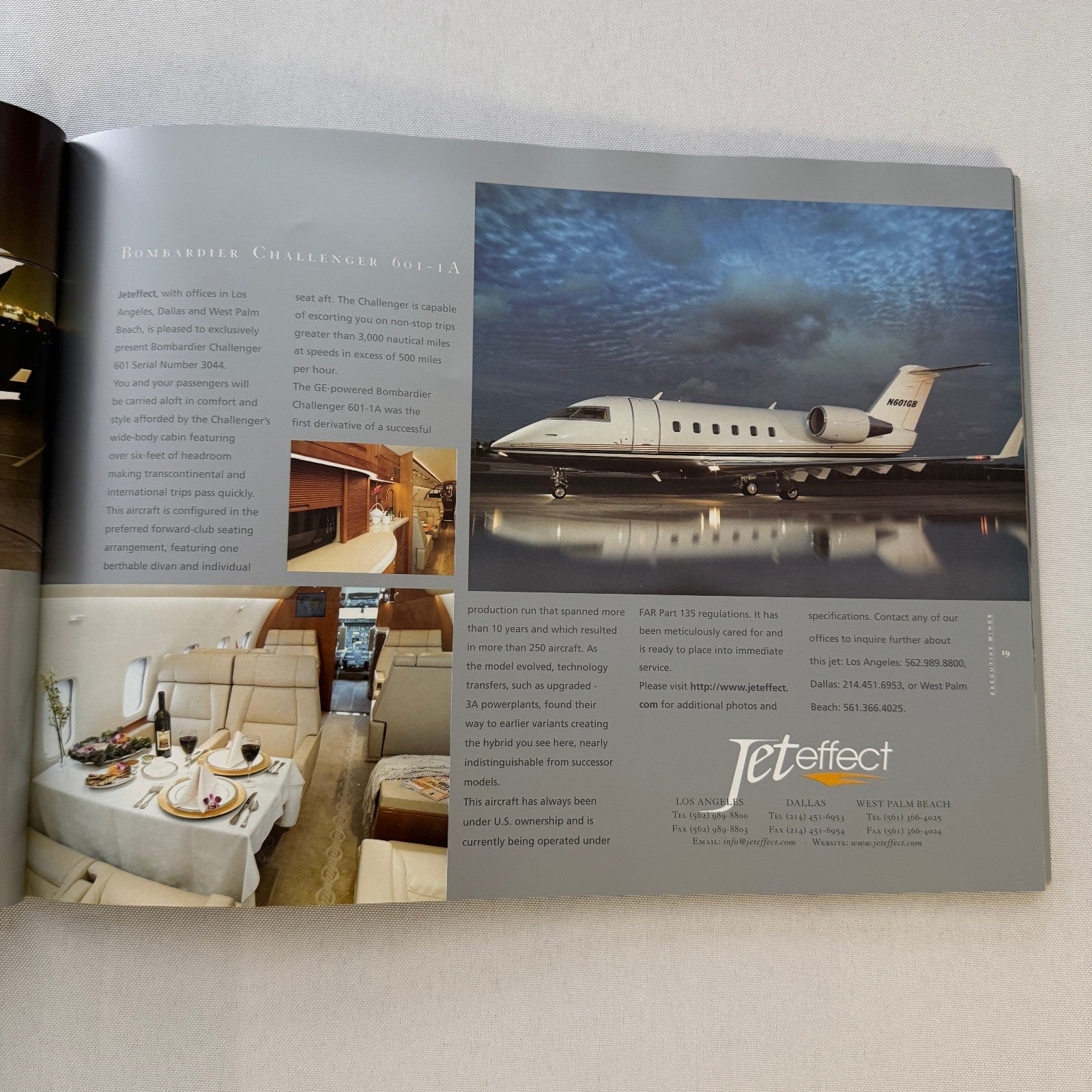 2006 Private Jet Plane Aircraft Airplane Executive Wings Catalog Brochure