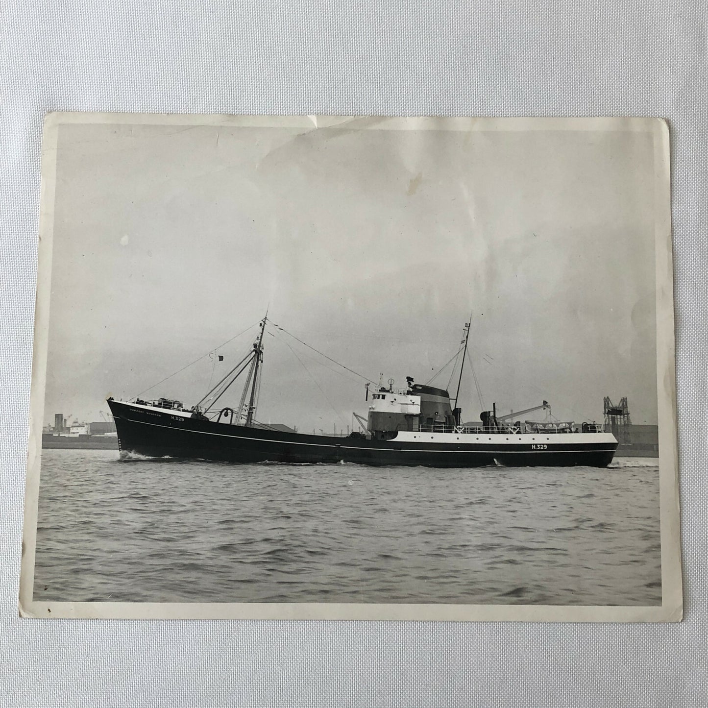 Vintage Somerset Maugham Ship Boat Photo Photograph Lot of 2