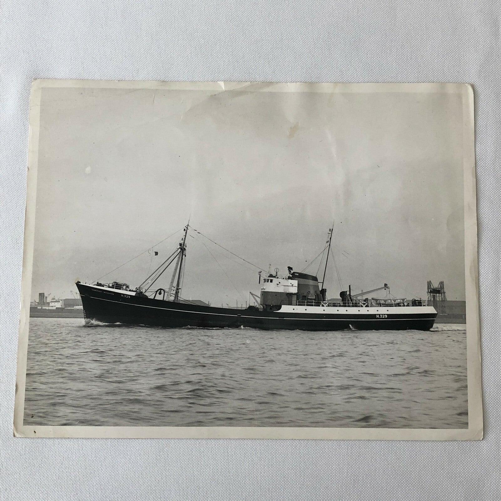 Vintage Somerset Maugham Ship Boat Photo Photograph Lot of 2