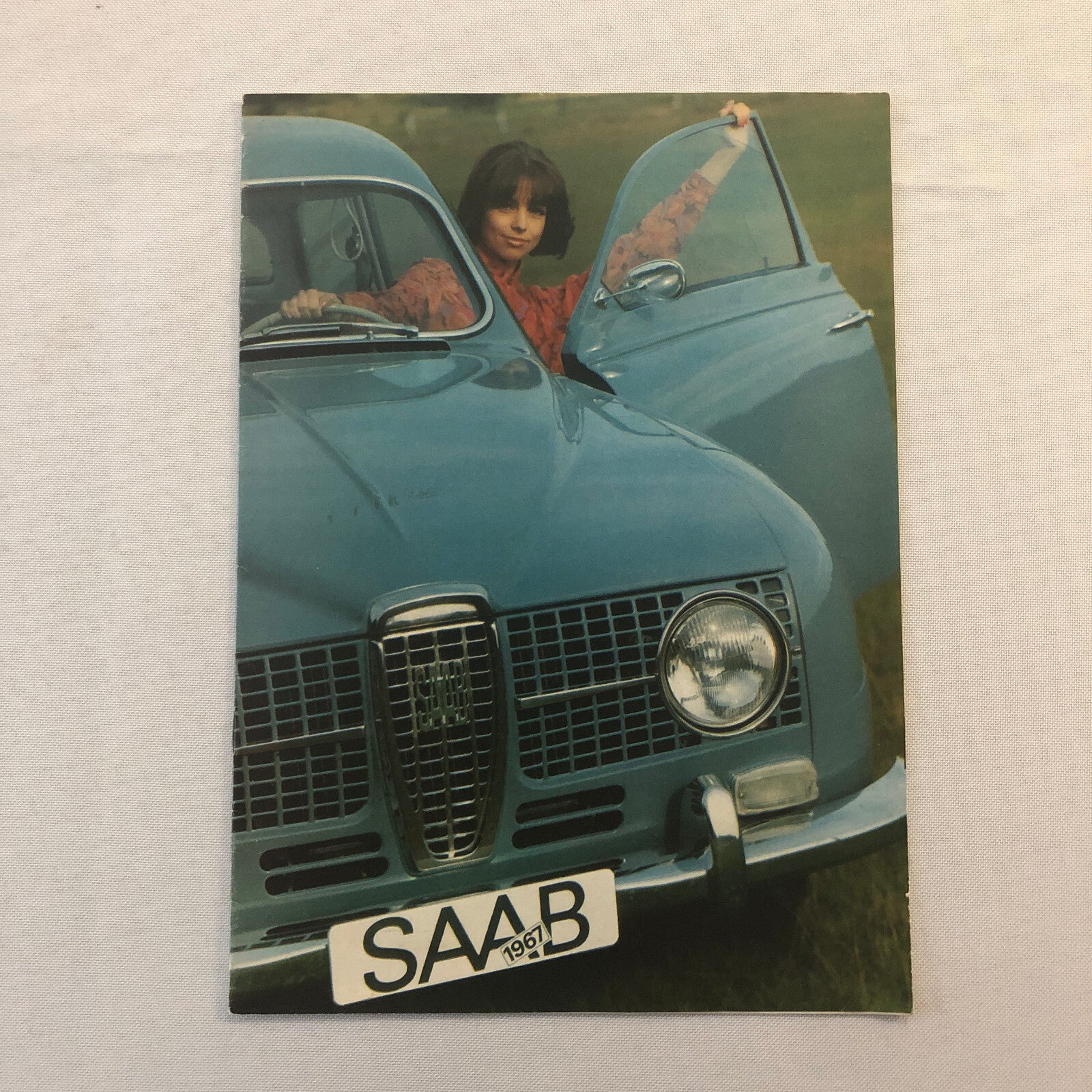 1967 Saab Sales Brochure Catalog Sedan Station Wagon Vintage Car