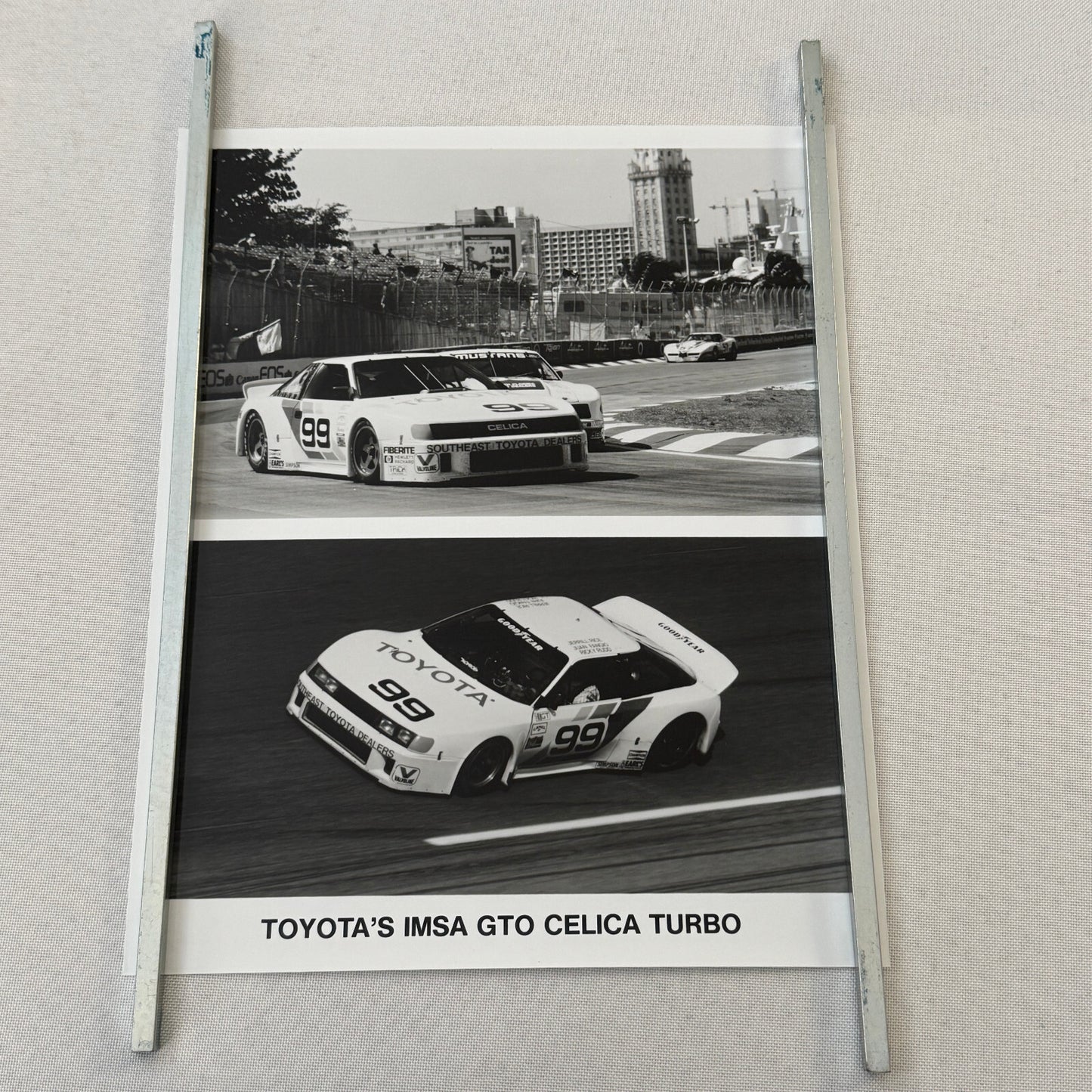 1988 Toyota Celica IMSA Racing Press Kit Photos Willy T Ribbs Chris Cord