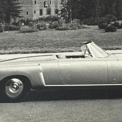 Pininfarina Coachbuilder Convertible Car Photo Photograph Vintage Unidentified