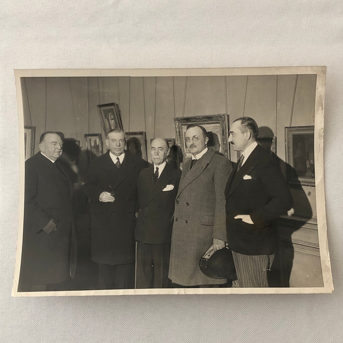 Press Photo Photograph Art Exhibition Galerie Jean Charpentier France Ambassador