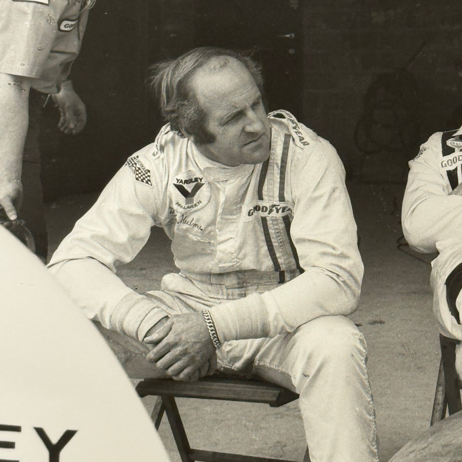 Vintage Racing Photo Peter Revson Denis Hulme 1972 Belgian Grand Prix Motorsport