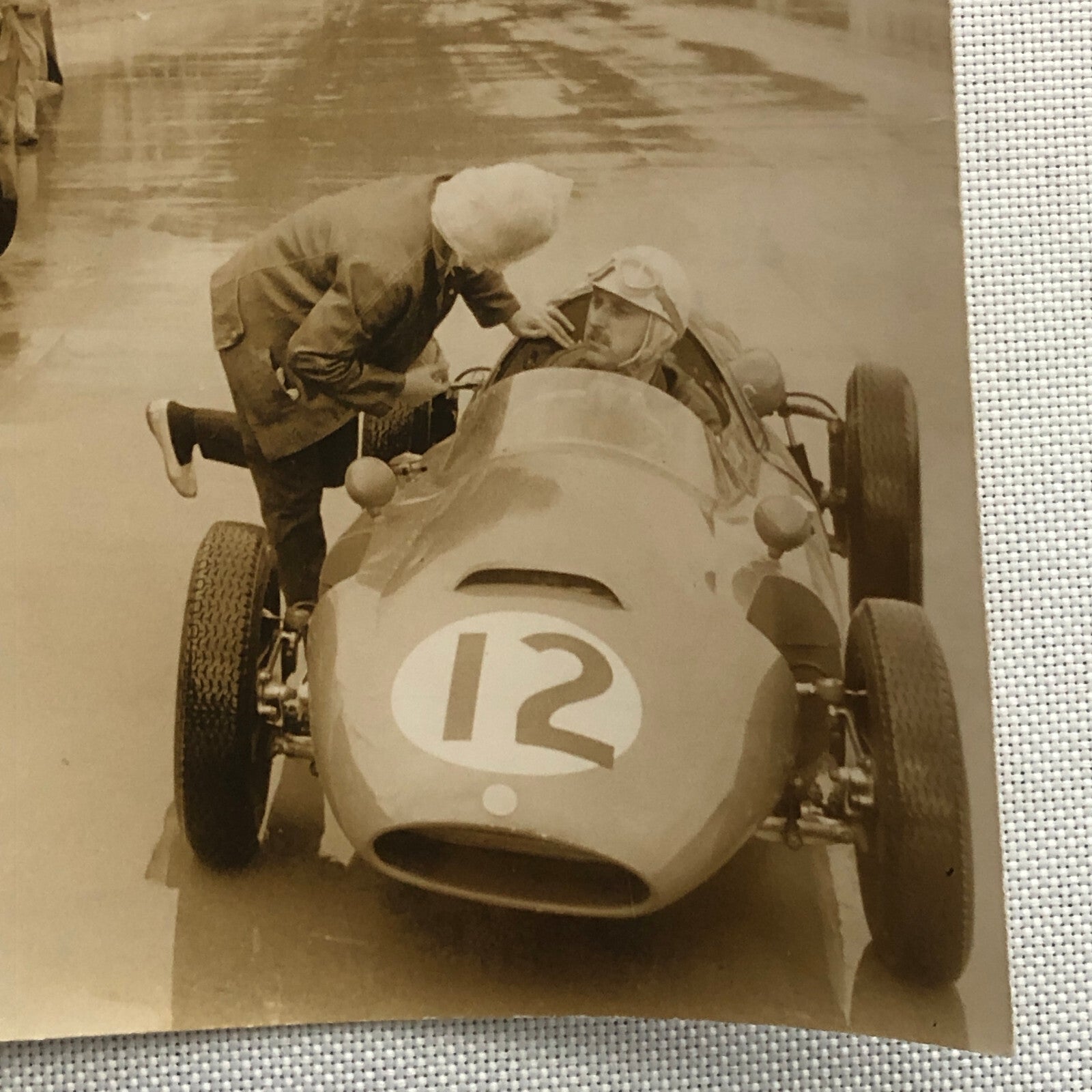 Vintage Solitude Grand Prix Racing Photo Photograph 1960